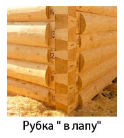 БорИзба: рубка в лапу БорИзба: рубка в лапу